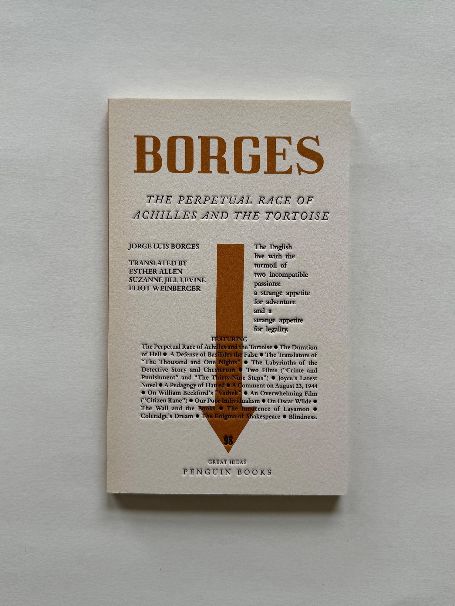 The Perpetual Race of Achilles and the Tortoise